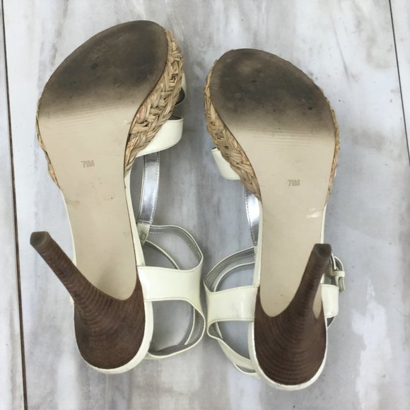 Guess by Marciano Bone Platform Heels 7.5 - Picture 8 of 9